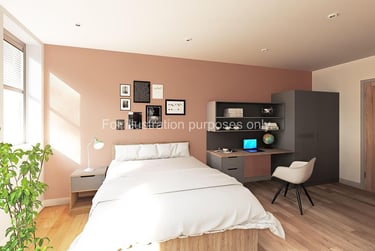 Accessible Studio at Headrow Court, Park Cross Street, Hyde Park, Leeds, LS12QJ - Image 1