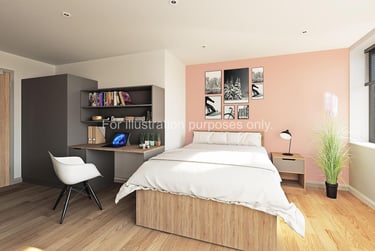 Large Premium Studio at Headrow Court, Park Cross Street, Hyde Park, Leeds, LS12QJ - Image 2