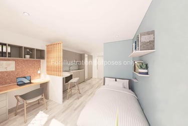 Accessible Studio at St Gabriels, Oxford Place, City Centre, Manchester, M145RP - Image 2