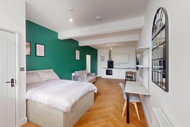 1 bed house, Derby Road, City Centre, Loughborough, LE115HL - Image 1