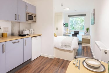 Deluxe Studio at Hollingbury House, 54 Hollingdean Road, City Centre, Brighton, BN24AA - Image 5