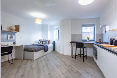 Deluxe Accessible Studio Plus at The Fitzalan, Newport Road, City Centre, Cardiff, CF240AN - Image 3