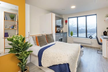 Classic Studio at Hannah Court, Matilda Street, Sheffield Hallam University, Sheffield, S14TP - Image 1