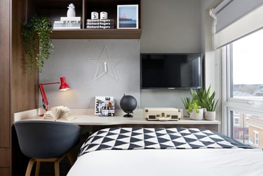 Goddard Apartment (2 bed) at Student Castle, 20 St Mark Street, City Centre, Lincoln, LN57BA - Image 1