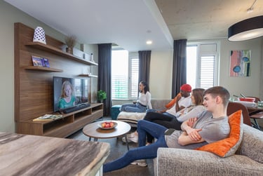 Starter En-suite at LIV Student Sheffield, 131 Ecclesall Road, City Centre, Sheffield, S118HY - Image 4