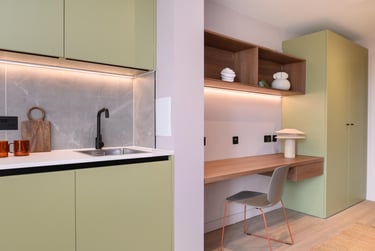 Deluxe Studio Wet Room at The Pepper Mill, 24-36 Dunedin Street, Marchmont, Edinburgh, EH74JG - Image 3