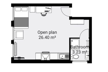 1 bed house, Harvey House, West End, Lincoln, LN11TE - Image 5