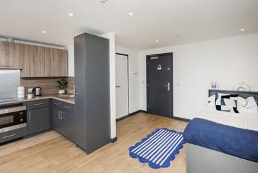 Penthouse Premium Studio at Innovo House, 60 Devon Street, Low Hill, Liverpool, L38AJ - Image 3