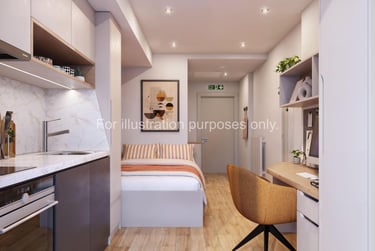 Deluxe Studio Plus at Broadway Studios, Renfield Street, Central, Glasgow, G23AX - Image 13