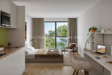 Gold Studio at Scholars View, Neal Drive, Near University, Cambridge, CB42WS - Image 2