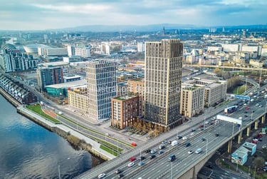 Premium Penthouse Studio at City Wharf, Anderston Quay, Central, Glasgow, G38BG - Image 2