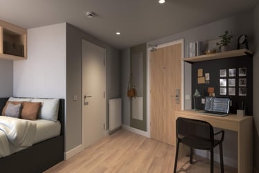 Classic Ensuite, Upper Tower at Fusion Manchester, Deansgate, City Centre, Manchester, M15SX - Image 5