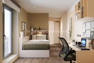 Premium Ensuite at The Malt Works, Halmyre Street, Near University, Edinburgh, EH68NP - Image 1