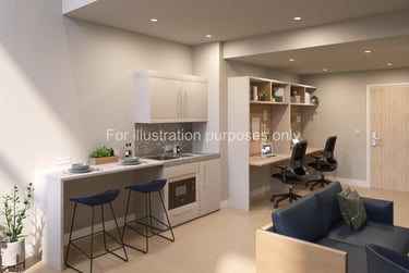 Twin Bed Duplex at Glasgow Citi View, 250 St. Vincent Street, City Centre, Glasgow, G25SH - Image 2