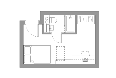 Accessible Ensuite at Westwood Student Mews, Marler Road, University Of Warwick, Warwick, CV48PA - Image 21