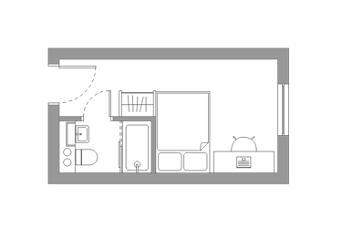 Gold Ensuite at Pablo Fanque House, 30 All Saints Green, City Centre, Norwich, NR13NA - Image 16