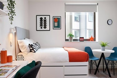 Wren Studio with AC at Student Castle Oxford, Osney Lane, University Of Oxford, Oxford, OX11TE - Image 2