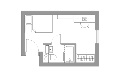 Silver Plus Ensuite at Westwood Student Mews, Marler Road, University Of Warwick, Warwick, CV48PA - Image 3