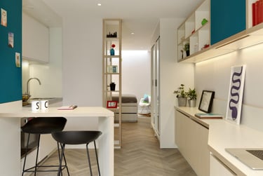 Hawking Studio at Student Castle Cambridge, 1 Milton Road, City Centre, Cambridge, CB41UY - Image 14