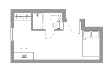Gold Ensuite at Westwood Student Mews, Marler Road, University Of Warwick, Warwick, CV48PA - Image 23