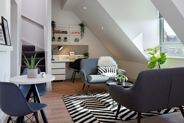 Alagaigh Twin Studio at Student Castle, 18-29 Claypath, City Centre, Durham, DH11RH - Image 12