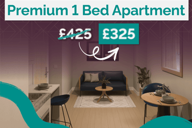 Premium 1 Bed Apartment - Image 1