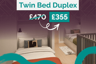 Twin Bed Duplex - Image 1