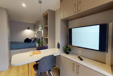 One Bed Apartment at COSMOS, 2 Moore Street, City Centre, Sheffield, S37HZ - Image 3