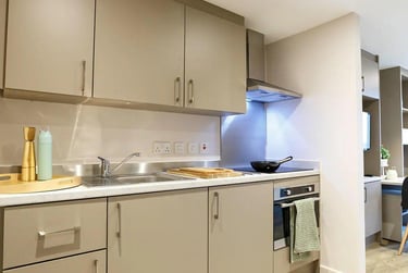 Premium One Bed Apartment at COSMOS, 2 Moore Street, City Centre, Sheffield, S37HZ - Image 5