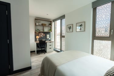 Platinum Plus En suite at Leonardo, 8 Great George Street, City Centre, Leeds, LS28GZ - Image 3