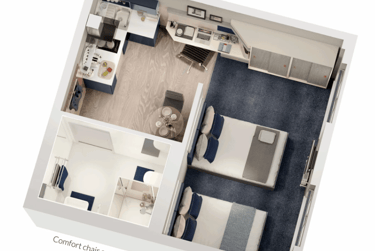 1 bed flat, Welford Road, Highfields, Leicester, LE27AF - Image 7