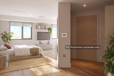 Accessible Ensuite at The Quarter House, 17 Marlborough Street, City Centre, Bristol, BS13NX - Image 1