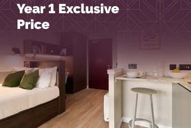 Classic Studio at Swan Residences, 2 Swan Street, City Centre, Glasgow, G40AX - Image 1