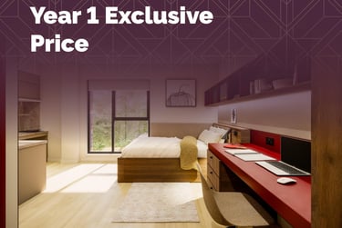 Accessible Studio at Swan Residences, 2 Swan Street, City Centre, Glasgow, G40AX - Image 1