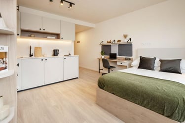 Deluxe Studio at Press House, 81-88 Beresford Street, Woolwich, London, SE186BG - Image 1