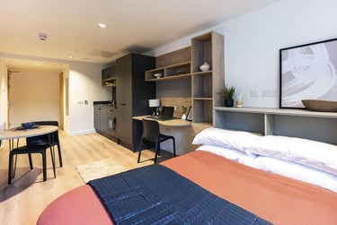Large Premium Studio at Straits Place, East Newington Place, City Centre, Edinburgh, EH91QP - Image 3