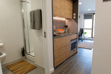 2 Bed Studio at The Valentine, 27-37 Perth Road, Gants Hill, London, IG26BX - Image 5