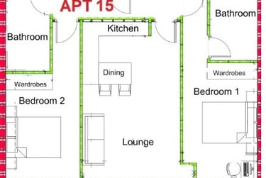 2 bed flat, Buckingham House, 4 Glovers Court, City Centre, Preston, PR13AT - Image 6