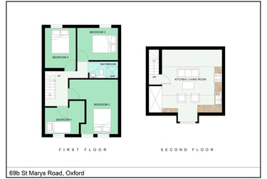 4 bed flat, St Marys Road, Iffley, Oxford, OX41QB - Image 2
