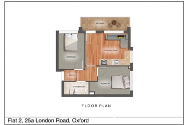 2 bed flat, a London Road, Headington, Oxford, OX37RE - Image 2