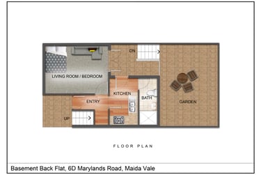 1 bed flat, D Marylands Road, Maida Vale, London, W92DZ - Image 3