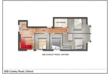 4 bed house, Cowley Road, City Centre, Oxford, OX41JE - Image 7