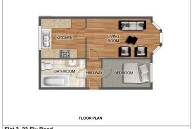 2 bed flat, Ely Road, Llandaff, Cardiff, CF52JF - Image 2