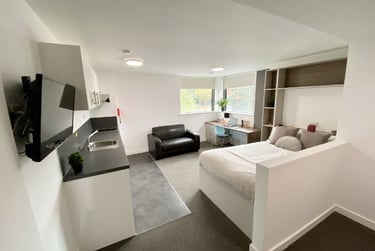 1 bed studio, George Road - Premium Studio, Five Ways, City Centre, Birmingham, B151PL - Image 1