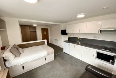 1 bed studio, George Road - Premium Studio, Five Ways, City Centre, Birmingham, B151PL - Image 5