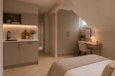 Raddlebarn Court - Room 5 - 2nd Floor Front Left Studio, Selly Park, Birmingham - Image 2