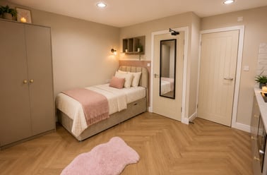 Raddlebarn Court - Studio Room, Selly Park, Birmingham - Image 3