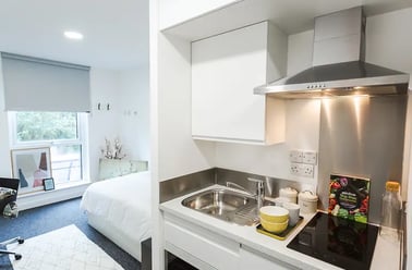 Essential Studio, Canterbury Student Manor, Parham Road, City Centre, Canterbury - Image 2