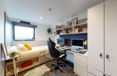 Gold En Suite, Canvas Manchester, River Street Tower, 2 River Street, City Centre, Manchester - Image 3