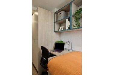 Private Bedroom - Summer Room, urbanest Battersea, 125 Battersea Park Road, Battersea, London - Image 2